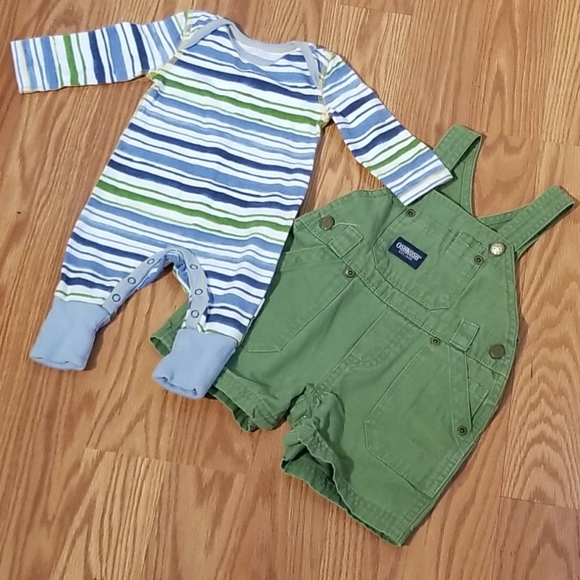 Burt's bee baby an oshkosh 0-3mo - Picture 1 of 7